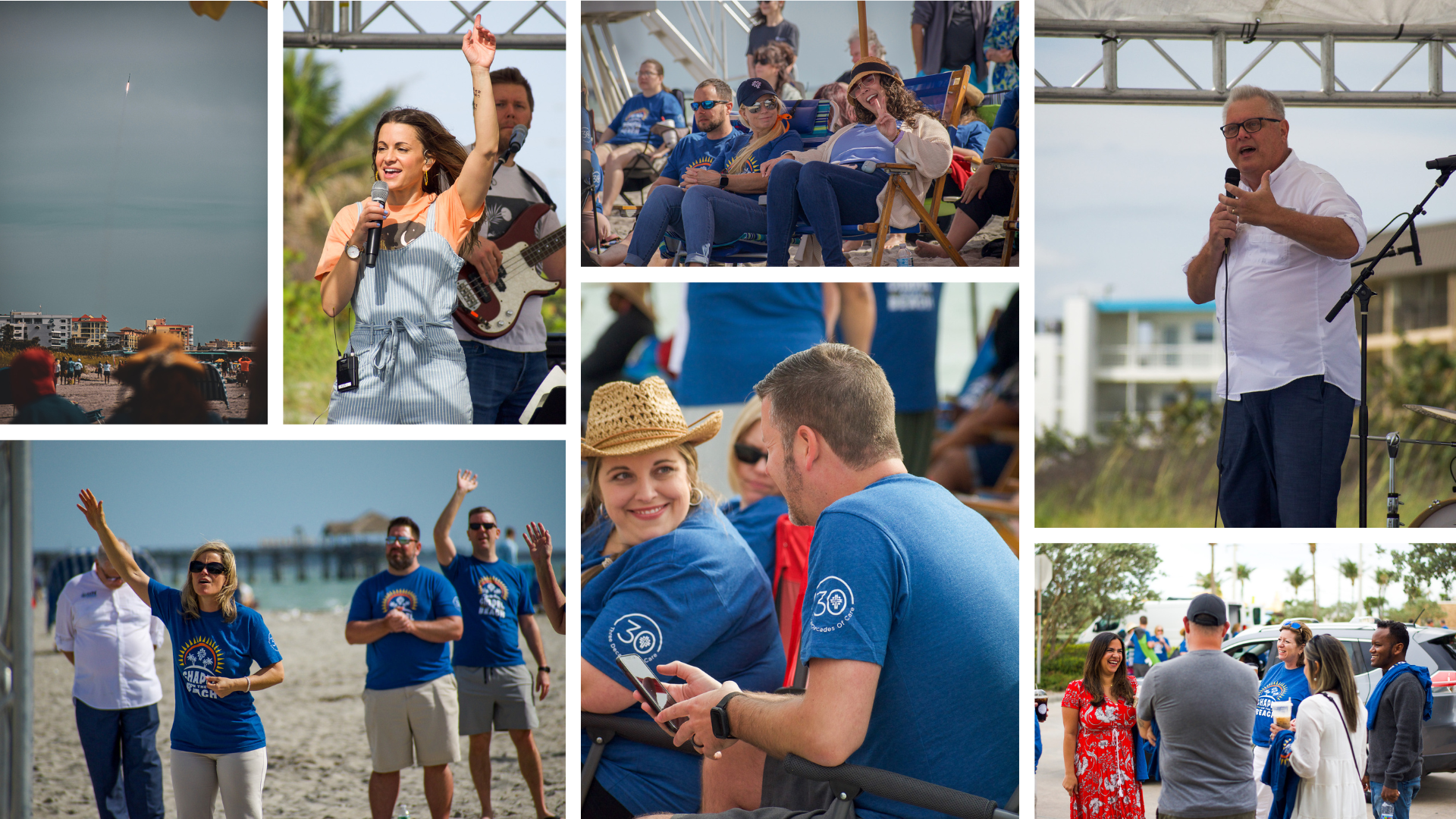 Christian Care Ministry holds its second Chapel on the Beach