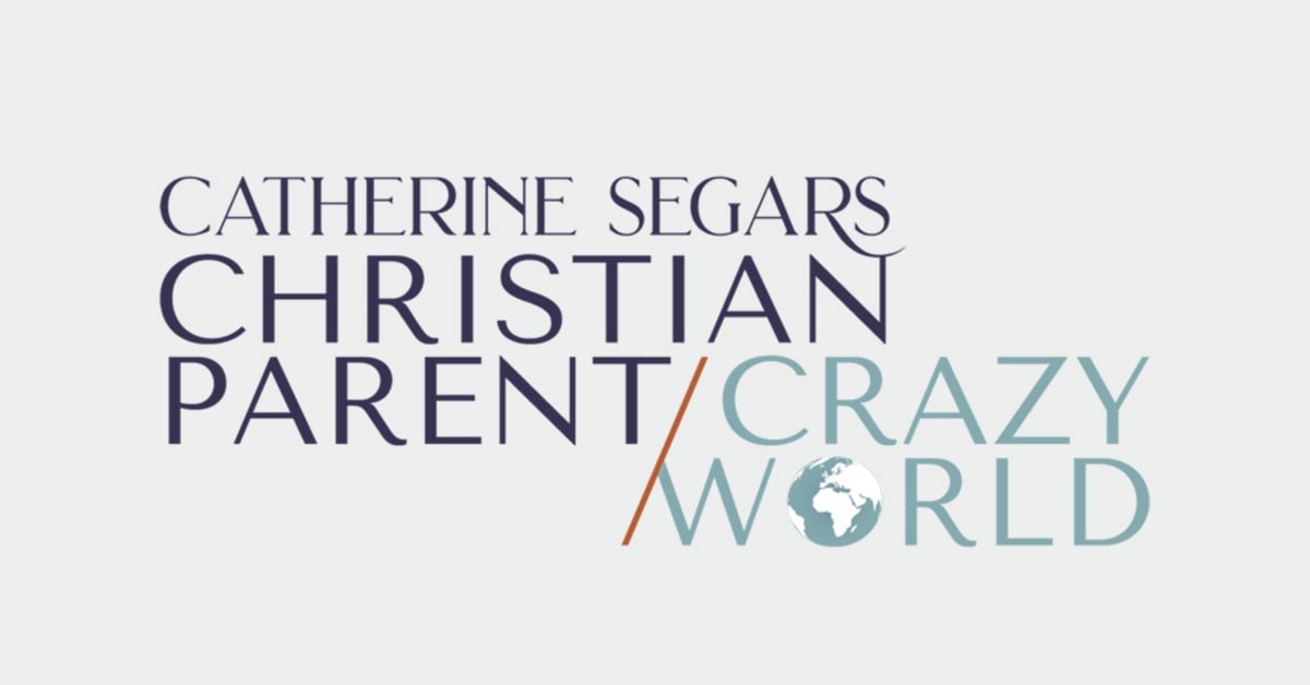 Catherine Segars' Christian Parent, Crazy World podcast logo